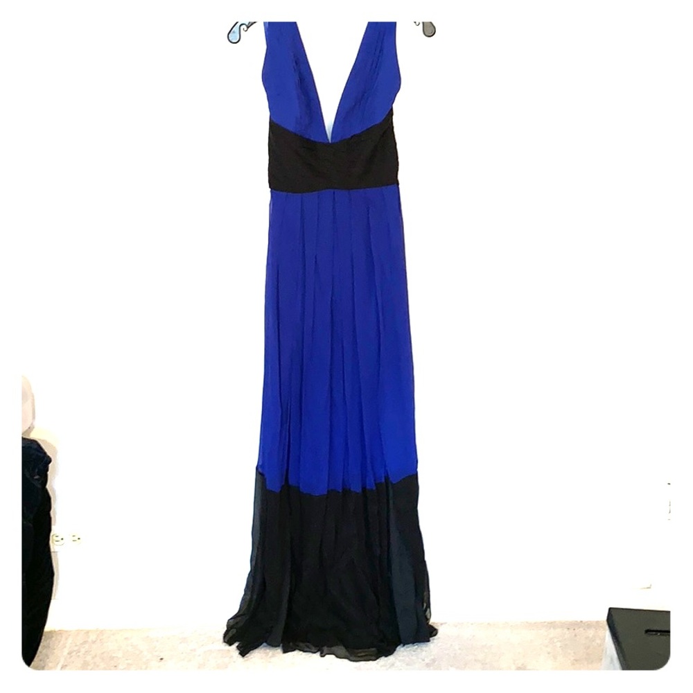 BCBG Max Azria Catarina Royal Blue Gown Size 6